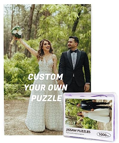 Personalisiertes Fotopuzzle 300, 500, 1000 Teile, Personalisiertes Puzzle mit Ihrem eigenen Bild, Individuelles Fotopuzzle für Erwachsene, Kinder, Teenager (1000 Teile - Hochformat)