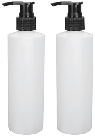 Gugxiom 2 Stück Massageölspender, Wiederverwendbare Flaschen mit Massageöl, Massageöl-Heizpumpenspender, Ersatzzubehör für Gugxiom Massageöl-Wärmer