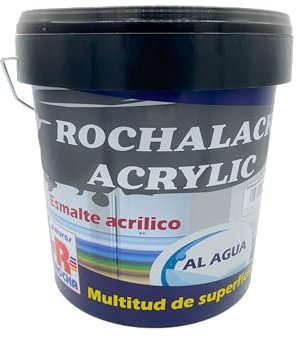 ROCHALACK ACRYLIC BLU ULTRAMAR- Smalto all'acqua ad alte prestazioni, nessun odore, asciugatura rapida. Ideale per legno, ferro, acciaio, ecc. Grande copertura e facile applicazione. Interno/Esterno