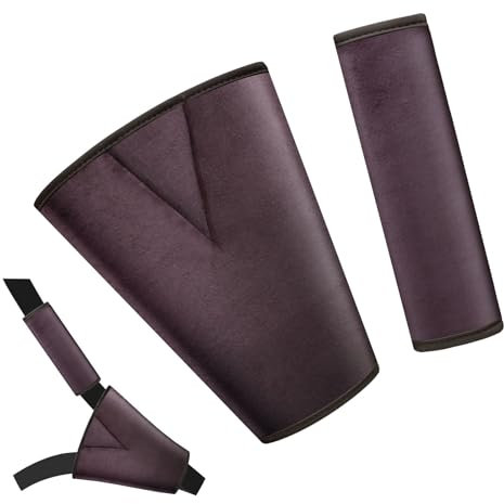 AMUSEPROFI Ein Satz Gurtpolster für Kinder, Kinder Gurtschutzhülle, Gurtschutz mit Polster für Kinder und Babys, Enhance Comfort, Schwarz
