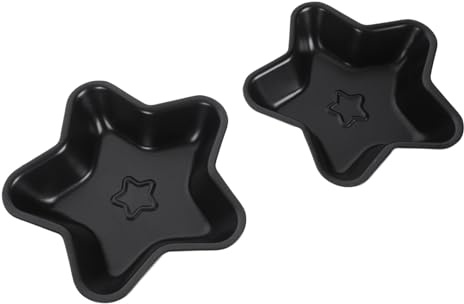MAGICLULU Kuchenform Leicht zu Verwenden Antihaftbeschichtet aus Kohlenstoffstahl 2 Stück Kleine Kuchenformen für Party und Ofengebrauch