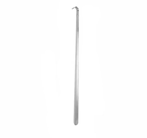 Calzador De Acero Inoxidable, Calzador Metal Flexible, Cómodo Agarre For Botas, Zapatillas Y Tenis(L-58CM)