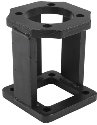MonoSora Metal Hydraulic Pump Mount Bracket for 5-7 HP Engine Wood Log Splitters, Fits Huskee/Splitmaster/Speeco/Oregon 20/21/22-Ton Models, Black