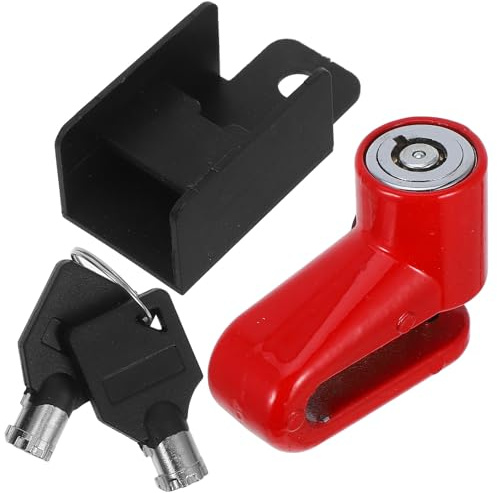 ULTECHNOVO Candado Diseño Elegante de Freno de Disco para Bicicleta y Motocicleta Acero de Aleación y Función Antirrobo para Seguridad en Ruta