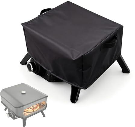 Couvercle de Four à Pizza 62 x 62 x 28 cm - Accessoire de Cuisine pour Protection et Conservation des Pizzas, Idéal pour Les Fours Domestiques et Professionnels
