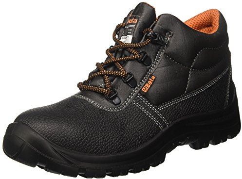 Beta Scarpe da lavoro antinfortunistiche alte pelle suola antiscivolo 7243C (N.41)