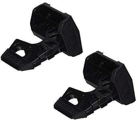Wedge-It - The Ultimate Door Stop - Black - TWO PACK