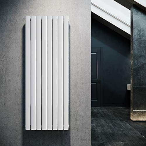 ELEGANT Flach Heizkörper Doppellagig Vertikal 1600 × 616 mm Weiß | Badheizkörper als Paneelheizkörper in flacher, vertikaler Doppellagig-Ausführung für moderne Badezimmer.