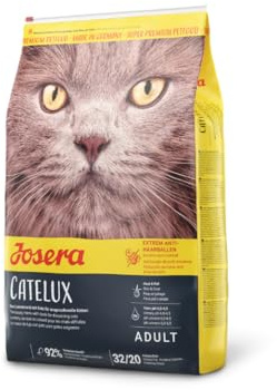 Josera Katzenfutter – 4,25 kg – Catelux-Rezept – Tierfutter für Erwachsene – fördert Fell und Haut – Gastrointestinale Hilfe – Geflügel und Kartoffel