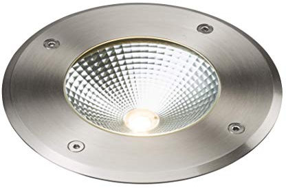 230V IP65 9W LED Stainless Steel Recessed Ground Light 3000K