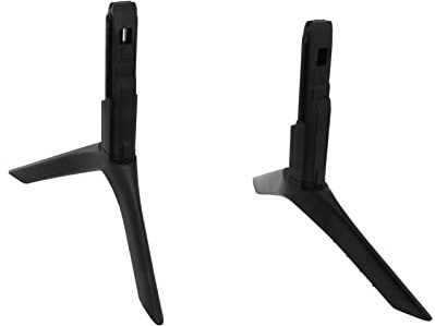 121AV Stand Base Left & Right Legs Compatible for Samsung 50-58 Inch Smart 4K Ultra HD HDR QLED TVs QE50Q60T QE50Q60T QN55Q70TAFXZC QE58Q60TAUXXU GQ58Q60TGUXZG