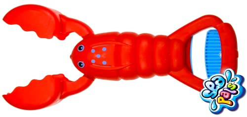JA-RU Lobster Sand Jaw & Claws Toy - Big 13.5 Plastic Sand Digger Grabber & Beach Claw