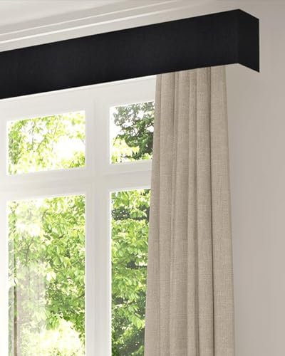 ENHEN Vorhangschiene Fensterschiene, Querbehang für Vorhänge, Abgehängte Deckenrahmen, Vorhangschienenkastendekor, Schiene für Raumteiler in Dusche/Wohnzimmer/Van, Anpassbar(400cm/157.5in/13.1ft)