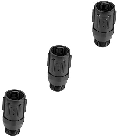 INOOMP 3stücke Drip Irrigation Pressure Regulator Psi Druckminderer Für Bewässerungssysteme Mit Installieren Langlebig Und Für Garten Park Und Landwirtschaft