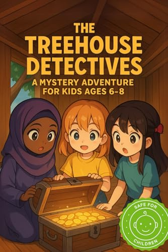 The Treehouse Detectives: A Mystery Adventure for Kids Ages 6-8: The Case of the Missing Treasure (Uplifting Stories for Children 6-8)