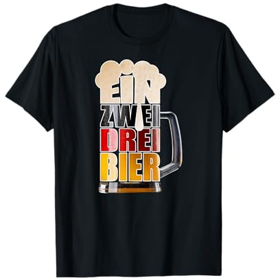 Ein Zwei Drei Bier. Mug à bière drôle facile Oktoberfest T-Shirt