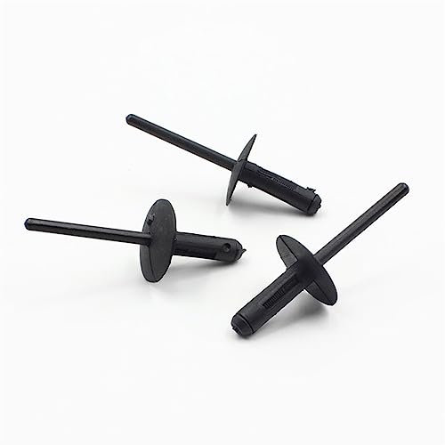 RCTGPGJAC 100 Stück Kunststoff-Expansions-Blindnieten, Auto-Stoßstangen-Clips, universelle Auto-Befestigungselemente, Push-Pins, kompatibel for BMW E90 E91 Ford Chrysler GM