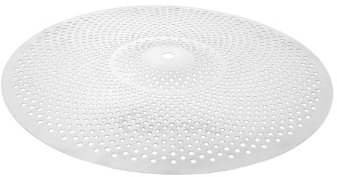 Mikinona Schlagzeugbecken Mit Geringer Lautstärke Warmem Crash-sound Übungsbecken Aus Legierung Kompatibel Für Schlagzeugsets