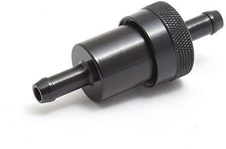Benzinfilter Filter Performance Custom High Flow Schwarz Alu Universal