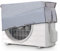 Smart-T-Haus Funda Protectora para Aire Acondicionado Exterior Impermeable Doble Tejido y Protección Uv, Gris, 90 x 55 x 30 cms, 7042005