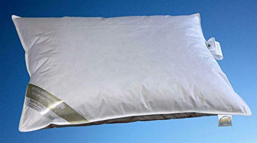 Hofmann´s Luxus 3-Kammer-Kopfkissen 65x100 cm Kissen Polster weiche Daunenhülle