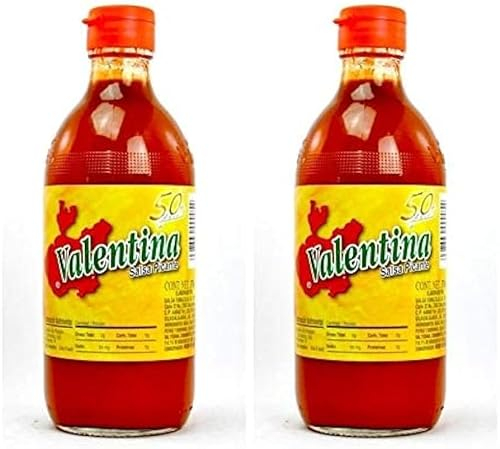 Salsa Valentina etiqueta roja 370 ml - Pack de 2 unidades