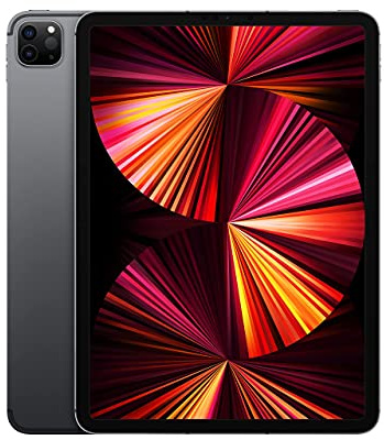 2021 Apple iPad Pro (11-pouces, Wi-Fi + Cellulaire, 256 Go) Gris Sidéral (Reconditionné)