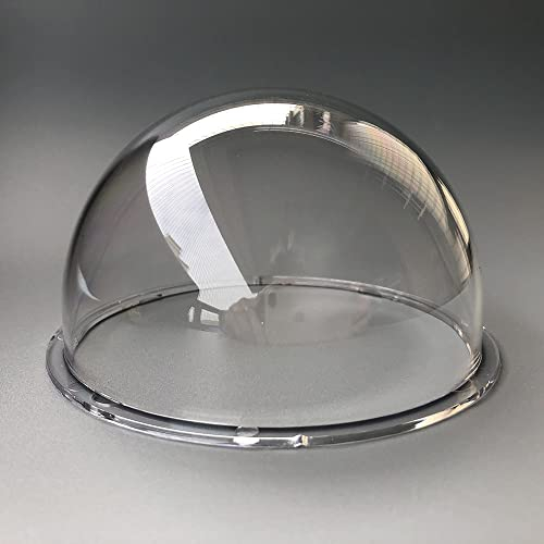 12,7 cm (5 Zoll) Acrylglas klare Kuppelabdeckung Überwachung Sicherheit CCTV-Kamera Kuppelgehäuse transparentes Gehäuse Plexiglas Halbkugel Überwachungsschale Größe 129,2 mm x 71,8 mm