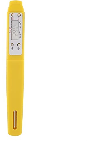 1Pcs Meat Probe Kitchen Thermometer Digital Food Thermometer Kitchen Cooking BBQ Meat Probe(Yellow)
