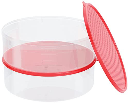 Kuchenträger mit Deckel, 26,7 cm, groß, rund, Kunststoff, für Cupcakes, Käsekuchen, Muffins, Plätzchen, Tortilla-Halter, luftdicht, Transportbehälter, 4 Stück