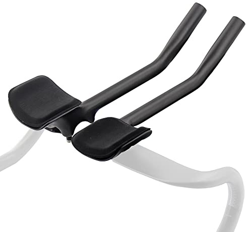 RXL SL Triathlon Lenkeraufsatz Carbon Fahrradlenker 31.8mm Aero Bars Carbon Rennrad Lenker Angle 30° Kohlefaser Schwarz