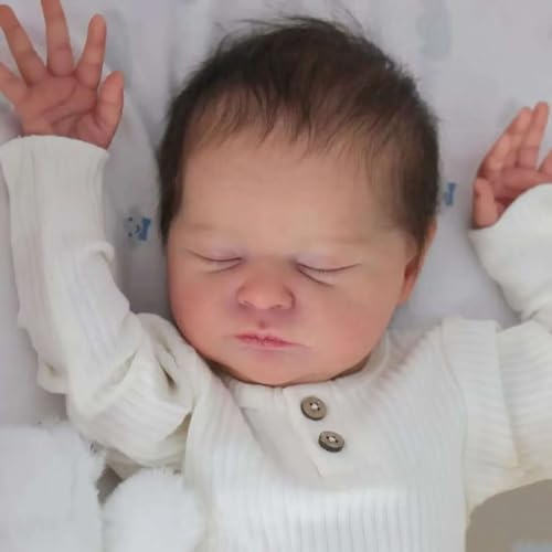Zero pam Reborn Baby Lebensecht Mädchen - 19 inch, 48 cm, Lebensecht