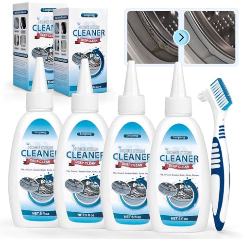 Leopong Home Cleaner gel, effektiv rengöring för tvättmaskin, kylskåpsremsor, injekteringsrengöring hushållsdusch, diskhoar, väggar, kakel, badrum – 591 ml