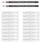 Lot de 100 Règles à Sourcils Jetable Autocollants avec 1 Boîte de Crayon à Sourcils, Règle de Microblading de Sourcil Adhésif, Eyebrow Sticker Stencil, pour Sourcils Tatouage Positionnés