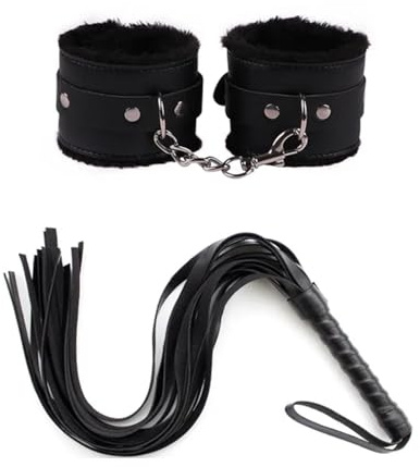 Bõndägë Set Schiavo Set di manette in pelle Corda Corpo Schiaffo Cinghia Sculacciata Battere Nappa Frusta Per Gioco per adulti BDSM Lash Flog Strumento