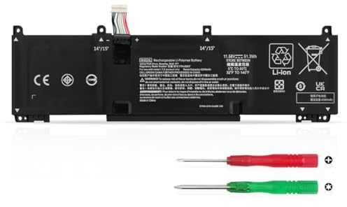 51.3Wh RH03XL Laptop Battery for HP ProBook 440 445 450 455 G9 G10 ProBook 640 650 G9 G10 EliteBook 640 645 650 655 G9 G10 ZHAN 66 Pro 14 G5 Series M73 Series M472-005 M02027-002 M64307-2C1