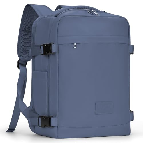 Zaino Ryanair 40x30x20, 24L Zaino da Viaggio Aereo Bagaglio a Mano Borsa da Cabina per Donna Uomo, Borse Valigia Zaini Casual per Wizz Air EasyJet