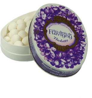 Les Anis de Flavigny (seit 1591, Violette) - Das französische Anisbonbon mit Veilchengeschmack (Violette) 50 GR (netto)