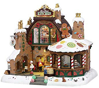 Lemax 85314-UK Santa's Wonderland Sights & Sounds: Mrs. Claus Kitchen