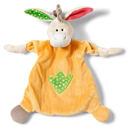 Nici 39241 Schmusetuch Esel, 25 x 25 cm
