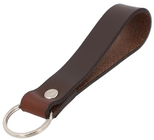 Gusti Schlüsselanhänger Leder - Shelton Schlüsselband Schlüsselring Lederband Lederanhänger gravierbar Leder