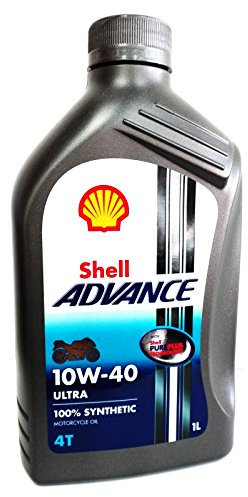 Olio motore moto Shell Advance Ultra 10W40 4T API SM/JASO MA2-4 Litri