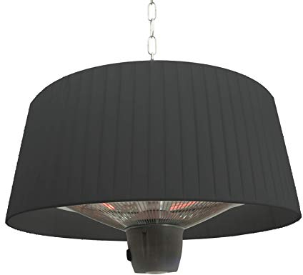 Jet-Line® | Elektrischer Terrassenheizstrahler | Decken-Lampe 'Elektra' | Infrarotlampe | Deckenheizstrahler | Outdoorheizung | Wärmelampe | Deckenheizung Heizstrahler 1000 W