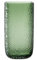 LEONARDO HOME Martello Vase, 1 Stück, vielseitige Vase, stilvolles Dekorationsstück mit haptischer Oberfläche, Zeitlose Pflanzenvase, einzigartige Blumenvase, Höhe 29 cm, grün, 033201