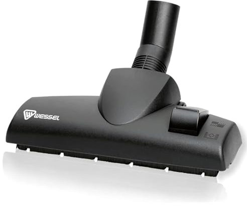 Wessel-Werk Germania spazzola aspirapolvere universale 35/32 mm bocchetta per aspirapolvere pavimenti duri tappeti efficienza energetica silenzioso compatibile con Rowenta Bosch Miele Kärcher Eureka