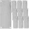 iplusmile 10stücke Metall Gravur Rohlinge Aus Mit Vorgebohrten Löchern Für Diy Namensschilder Und Tür Zubehör Projects