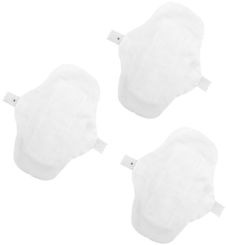 SEWOART Toallas Sanitarias Reutilizables Botón Oculto 18 Cm 3 Piezas de Algodón y Diseño Económico para Uso Diario Femenino