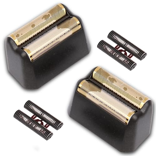 Lame de Rasoir Tete Rechange x2 Lames Compatible avec Wahl Shaver Professionnel 5 Star Series Finale Tondeuse Finition Feuille Remplacement Couteau Pièces Détachées Coiffeur Rasage Homme Cheveux Barbe