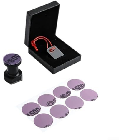 Sileduove Kit di riparazione graffi per carrozzeria auto, con raschietto in acciaio, applicatore per vernice e carta vetrata per il trattamento delle superfici (raschietto + manico)