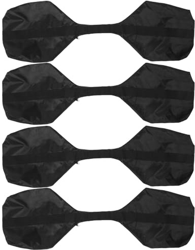 Gadpiparty 4 pezzi Sacchi Sabbia per Tende da Esterno Sacche Antivento Triangolari Resistenti in Riempibili Fino per Gambe Ombrelloni Spiaggia Gazebo e Tende da Sole